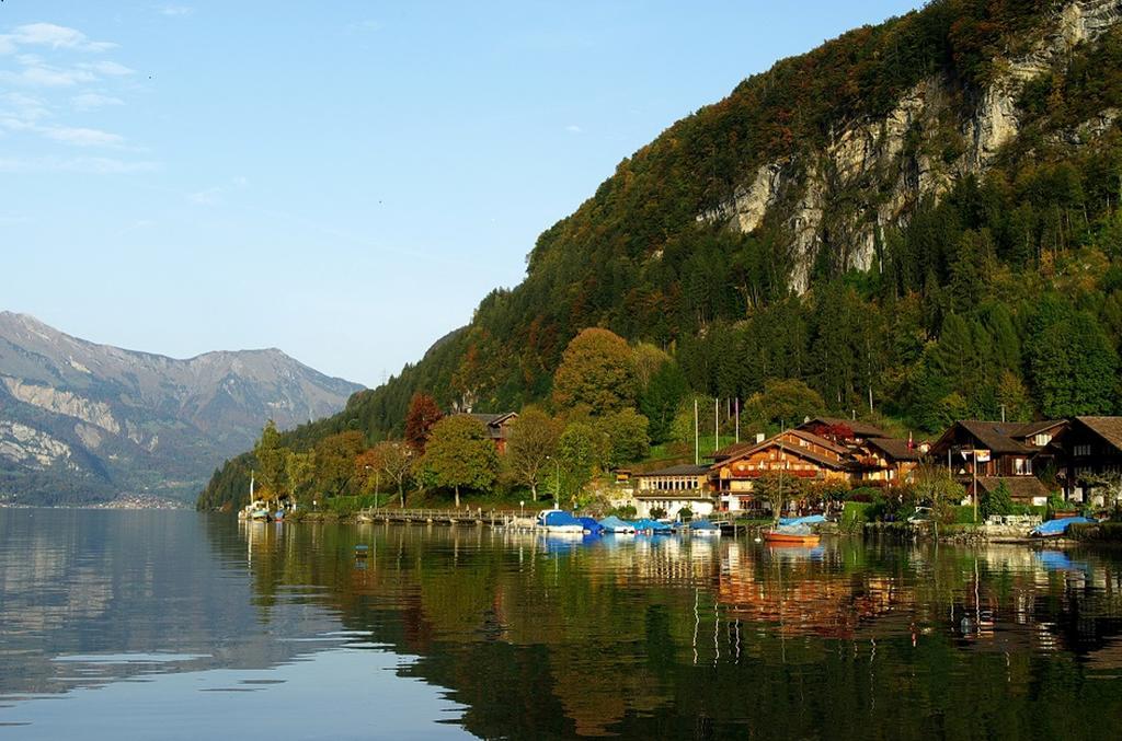 Hotel Chalet Du Lac Iseltwald Zewnętrze zdjęcie