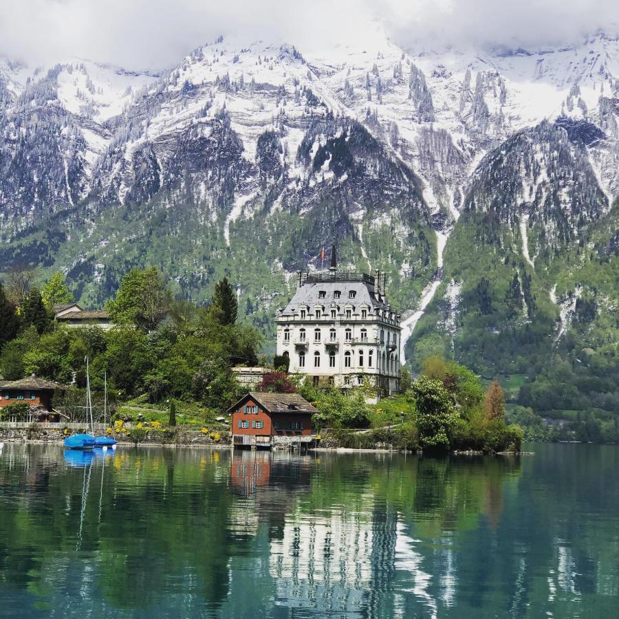 Hotel Chalet Du Lac Iseltwald Zewnętrze zdjęcie