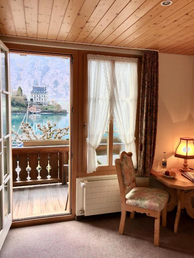 Hotel Chalet Du Lac Iseltwald Zewnętrze zdjęcie